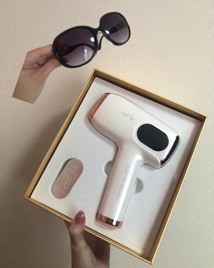 サファイヤIPL光脱毛器/NiZmir/家庭用脱毛器を使ったクチコミ(2枚目)