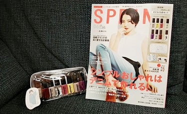 ＜雑誌付録＞
SPRiNG:高橋愛プロデュース
くすみカラー10点セット💅💕

☑オーロラ(トップコート)
☑クリア(トップコート)
☑くすみむらさき
☑きいろ
☑くすみぴんく
☑むらさき
☑くすみぐれ