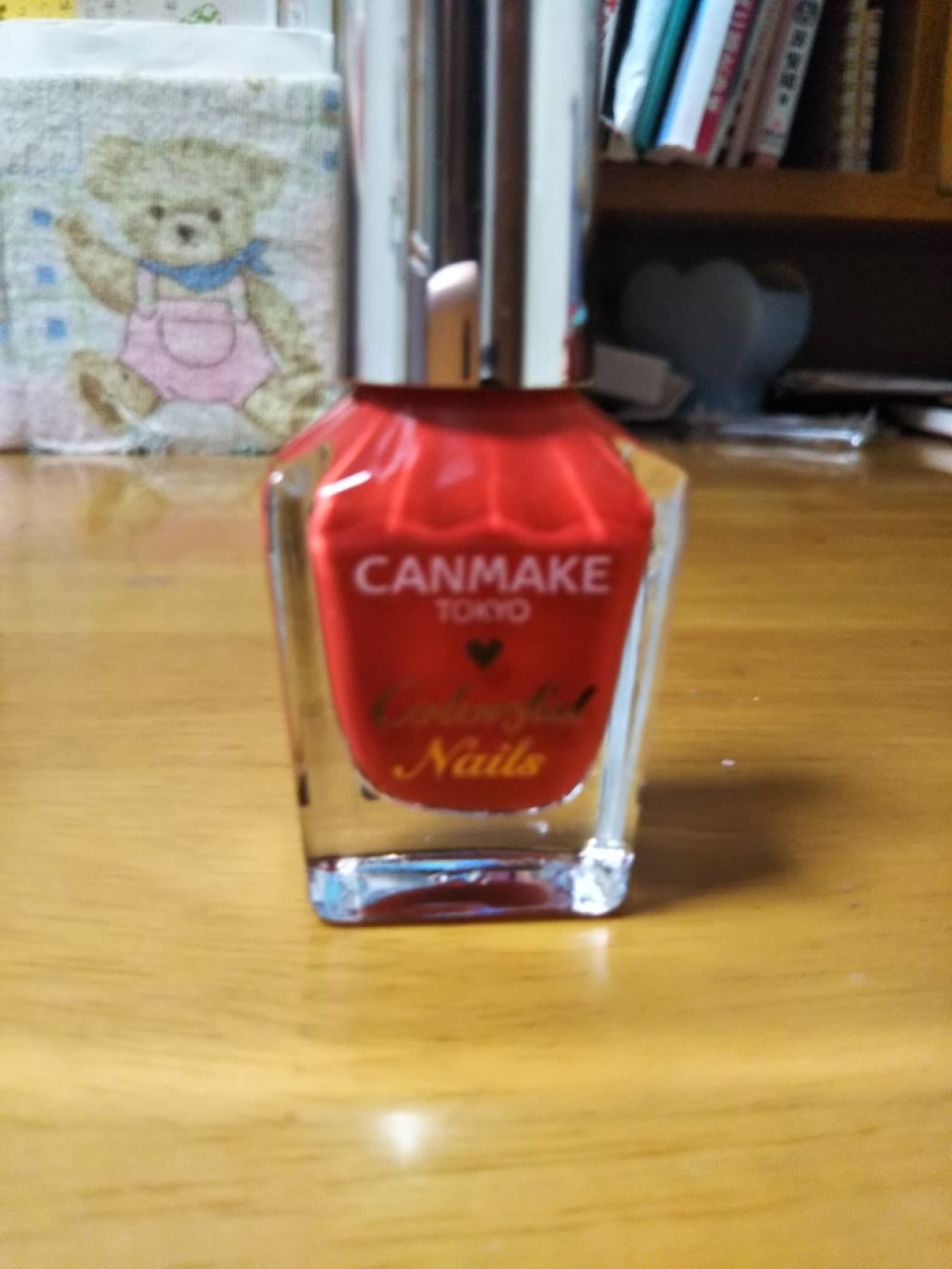 カラフルネイルズ N35 アーバンルージュ/キャンメイク/マニキュアを使ったクチコミ（1枚目）