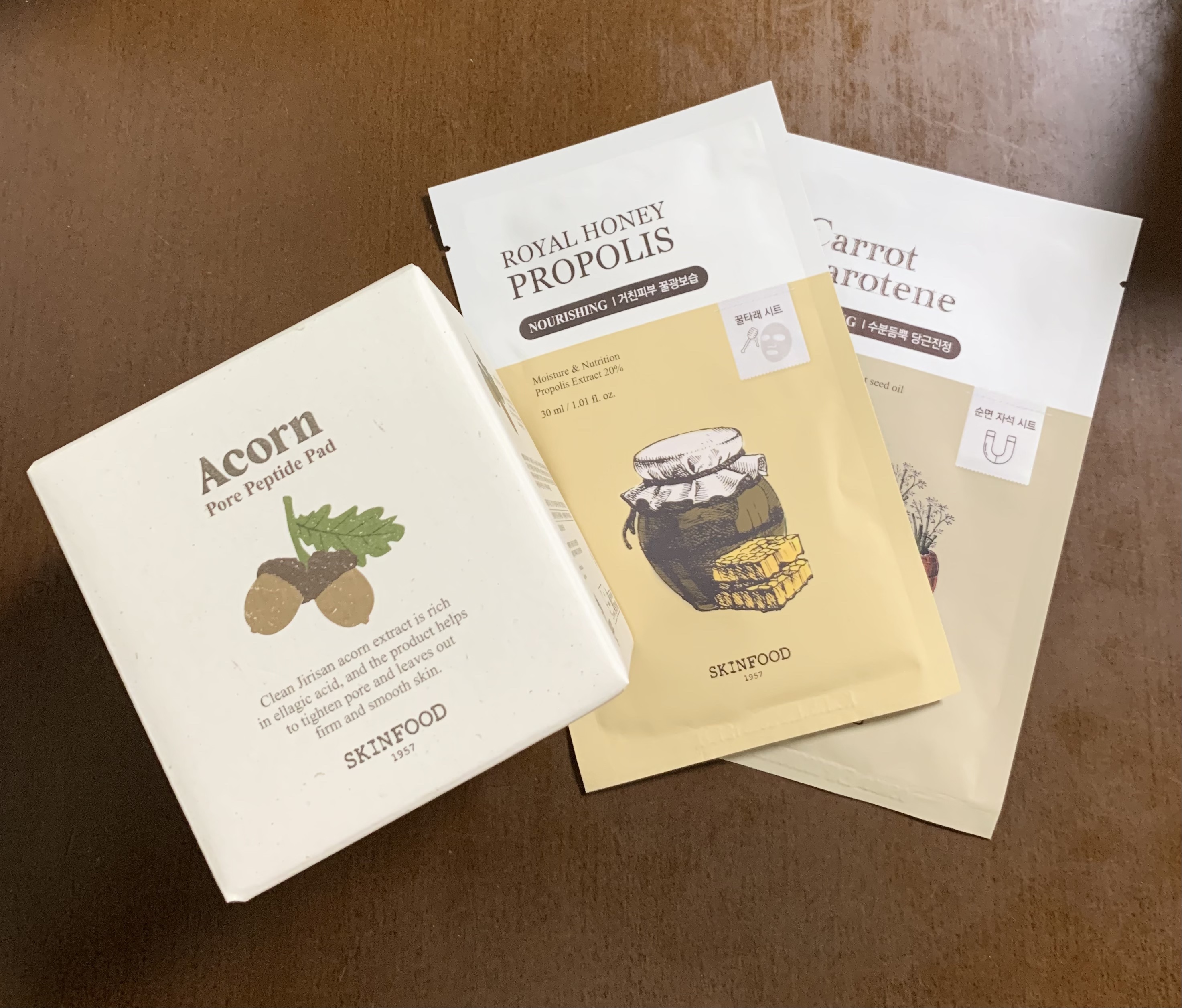 どんぐり ポア ペプチド パッド/SKINFOOD/トナーパッドを使ったクチコミ（1枚目）