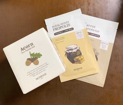 どんぐり ポア ペプチド パッド/SKINFOOD/トナーパッドを使ったクチコミ(1枚目)