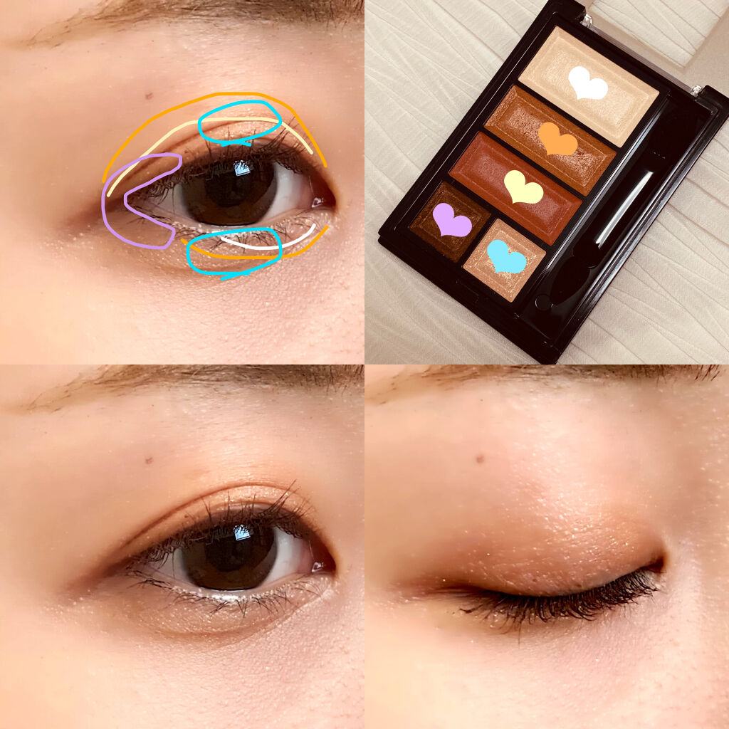 ショコラスウィート アイズ/リンメル ロンドン/アイシャドウパレットを使ったクチコミ（3枚目）