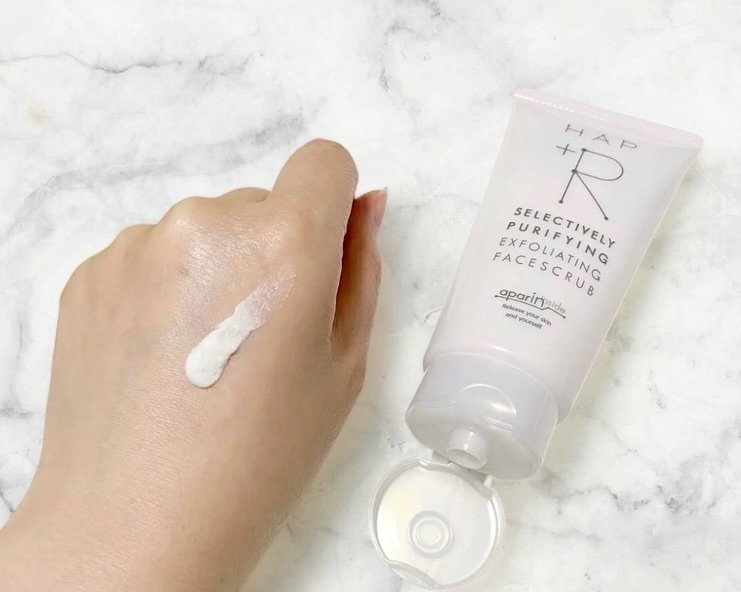 フェイススクラブ /HAP＋R/スクラブ・ゴマージュを使ったクチコミ（2枚目）