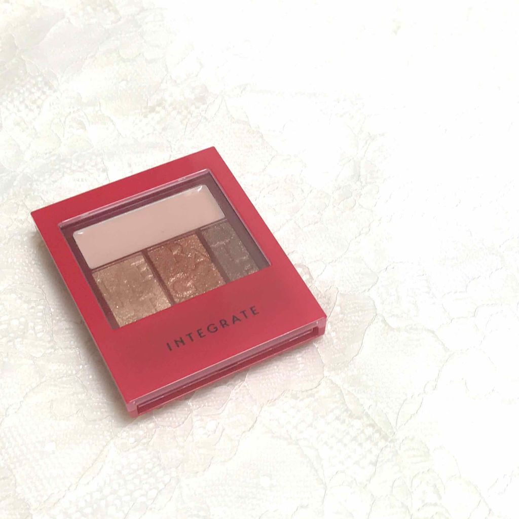 アクセントカラーアイズ CC/インテグレート/アイシャドウパレットを使ったクチコミ(1枚目)