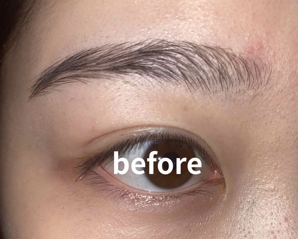 アイブロウマスカラ N BM01 ナチュラルブラウン/excel/眉マスカラを使ったクチコミ（3枚目）