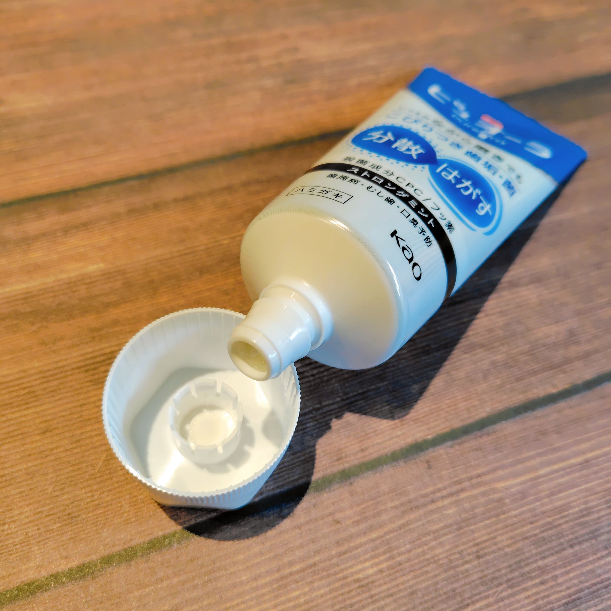 薬用ピュオーラ ハミガキ ストロングミント  115g/ピュオーラ/歯磨き粉を使ったクチコミ（3枚目）