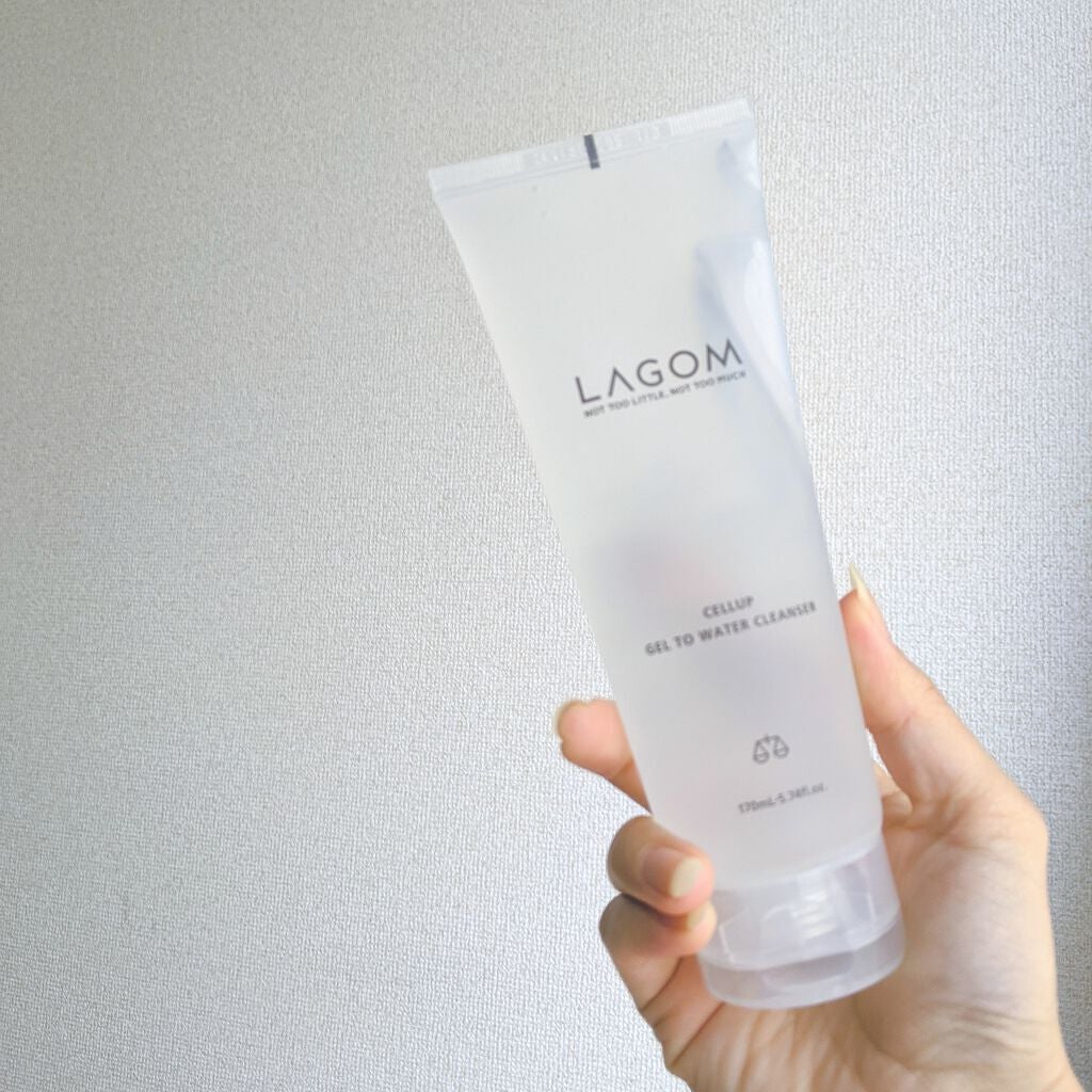 ラゴム ジェルトゥウォーター クレンザー(朝用洗顔)/LAGOM /その他洗顔料を使ったクチコミ(4枚目)