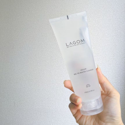 ラゴム ジェルトゥウォーター クレンザー(朝用洗顔)/LAGOM /その他洗顔料を使ったクチコミ(4枚目)