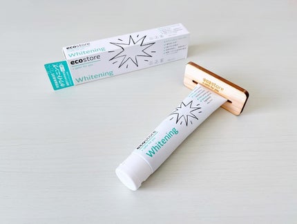 トゥースペースト<ホワイトニング>/ecostore/歯磨き粉を使ったクチコミ(2枚目)
