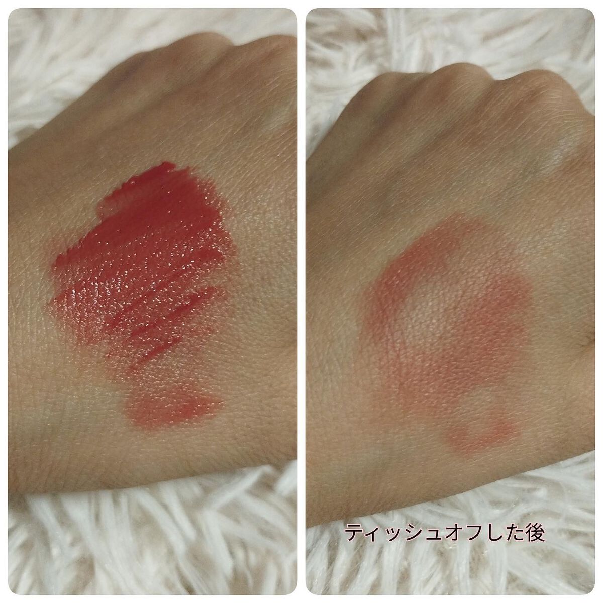 ダブルレイヤー オーバーベルベット/BLACK ROUGE/口紅を使ったクチコミ(3枚目)