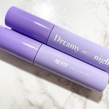 ドリーミーレイトナイト メロウティント/MERZY/リップティントを使ったクチコミ(2枚目)