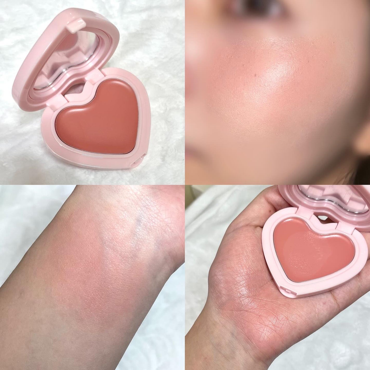 ソフト クリーム チーク/AOU/ジェル・クリームチークを使ったクチコミ(4枚目)