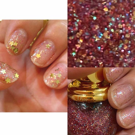 かぽ on LIPS 「大好きなディオールのホリデー限定ディオリフィックグリッタートッ..」(4枚目)