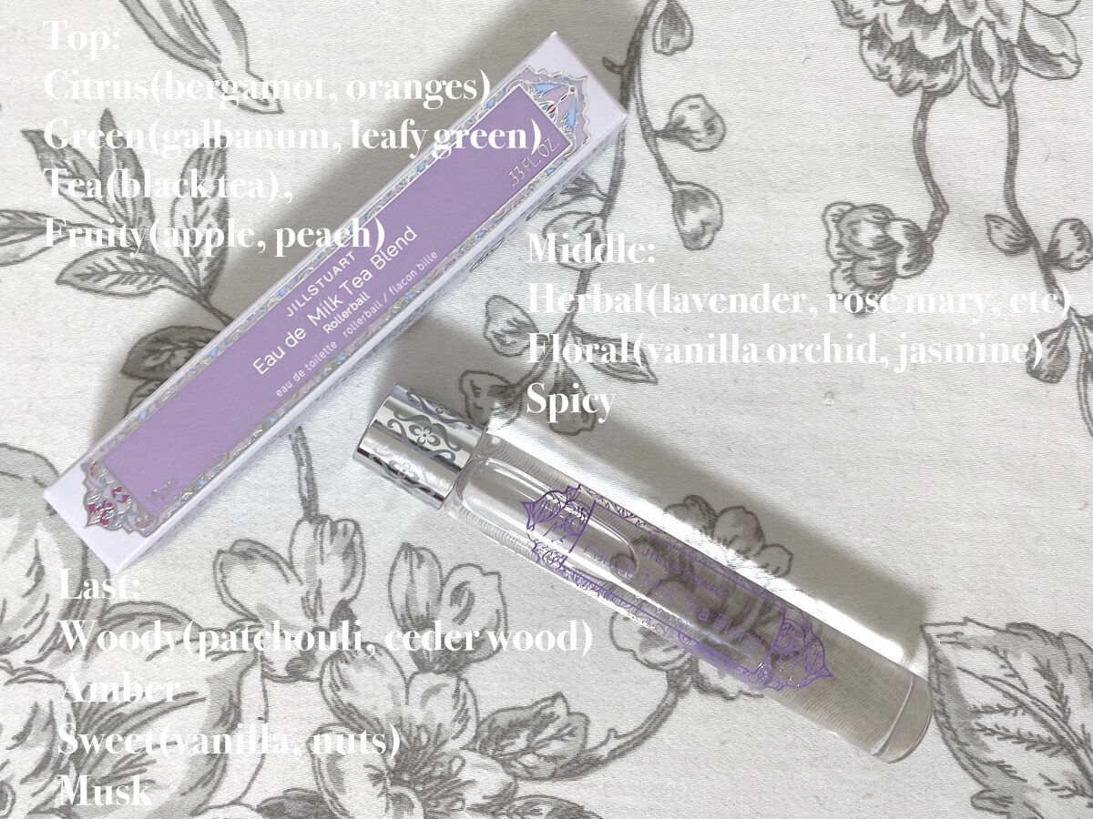 オード ミルクティーブレンド ローラーボール/JILL STUART/香水(レディース)を使ったクチコミ（2枚目）