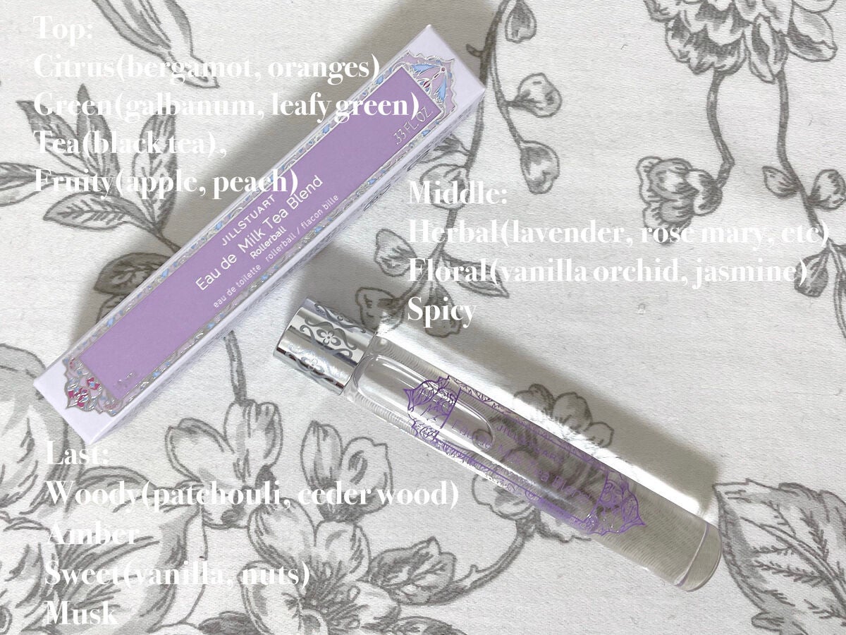 オード ミルクティーブレンド ローラーボール/JILL STUART/香水(レディース)を使ったクチコミ(2枚目)