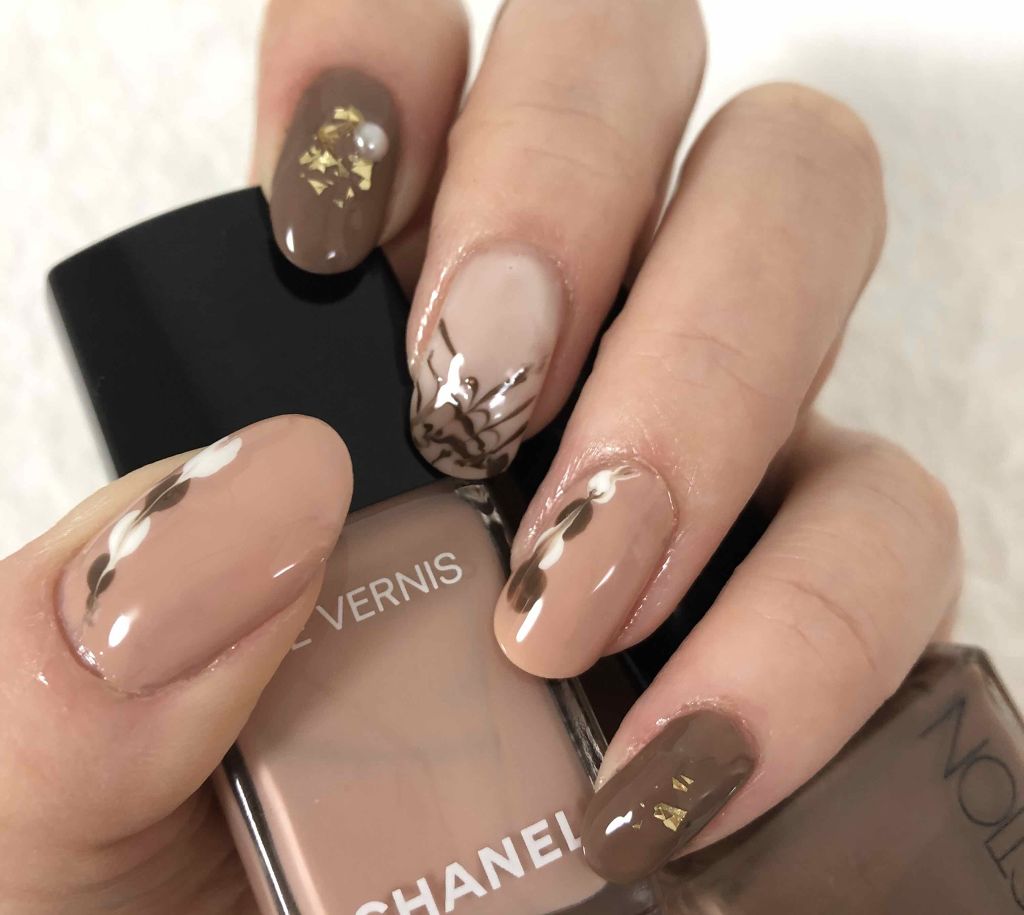 #セルフネイル,#バレンタインネイルのネイルデザイン