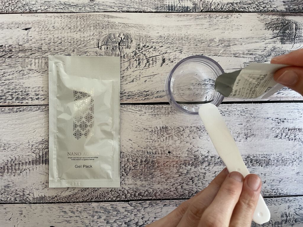 炭酸ジェルパック/NANO ACQUA/洗い流すパック・マスクを使ったクチコミ（2枚目）