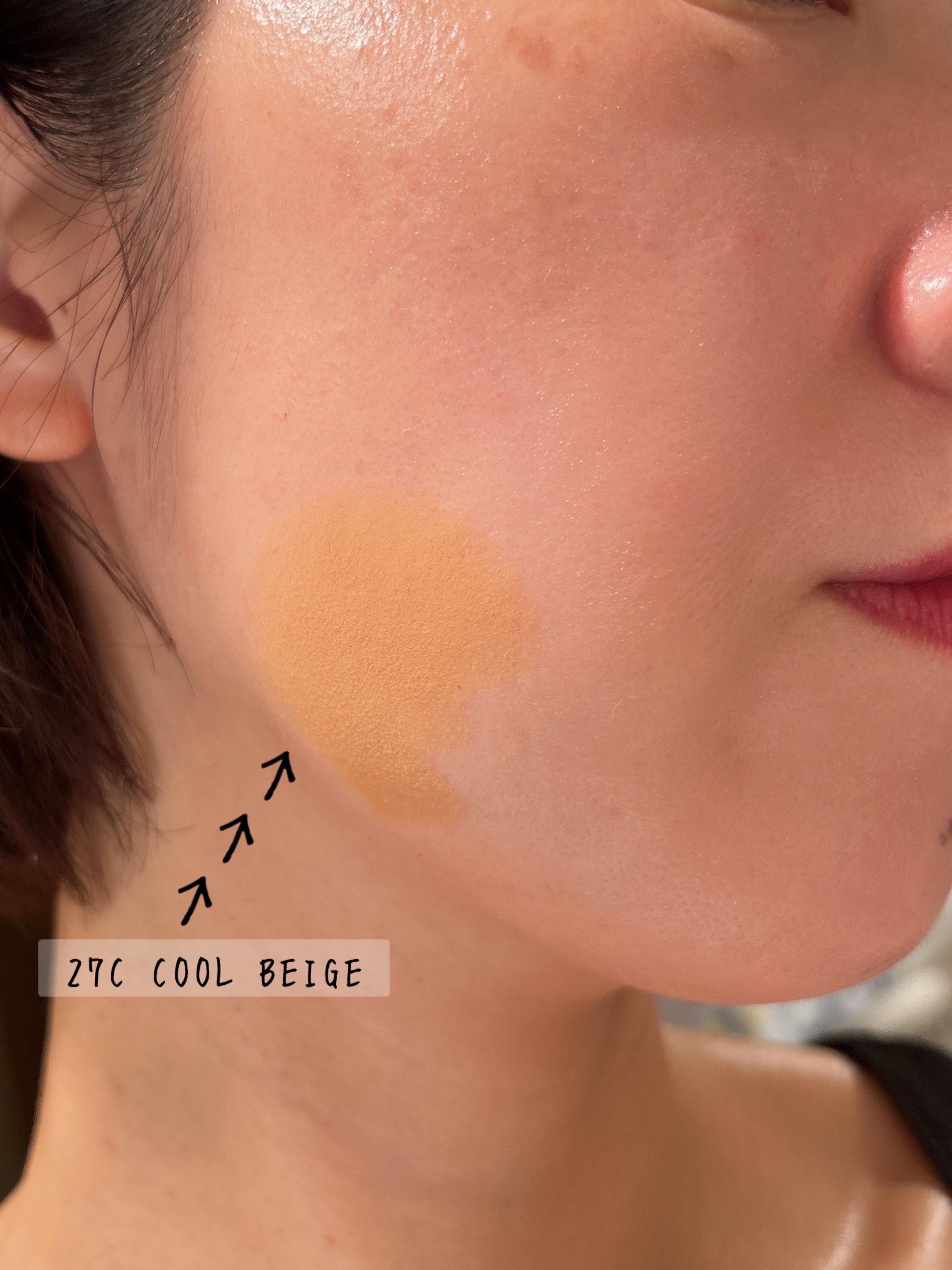 マスク フィット レッド クッション 27C クール ベージュ/TIRTIR(ティルティル)/クッションファンデーションを使ったクチコミ（2枚目）