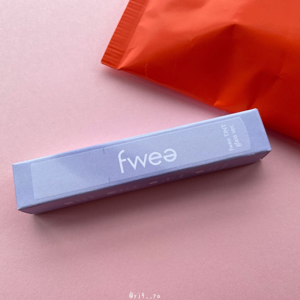 フィーティントガラス/fwee/リップティントを使ったクチコミ(4枚目)
