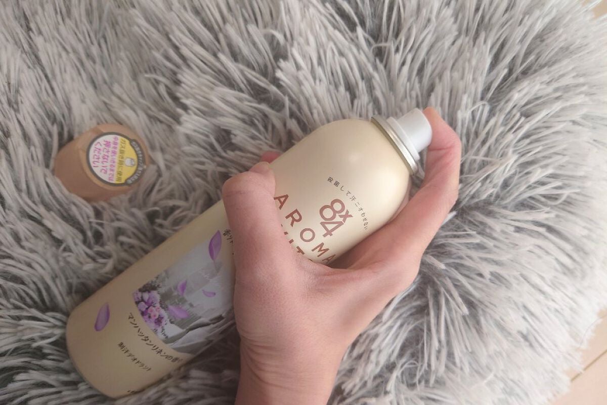 8x4 アロマスイッチ スプレー マンハッタンリネンの香り/8x4/デオドラント・制汗剤を使ったクチコミ(3枚目)