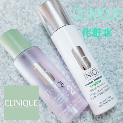 クラリファイング ローション 2/CLINIQUE/拭き取り化粧水を使ったクチコミ(1枚目)
