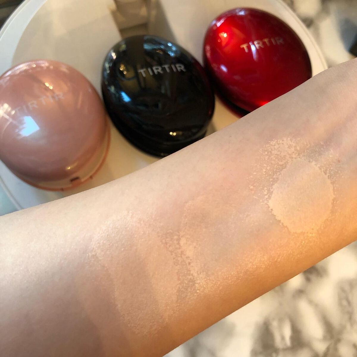 マスクフィットクッション/TIRTIR(ティルティル)/クッションファンデーションを使ったクチコミ(3枚目)