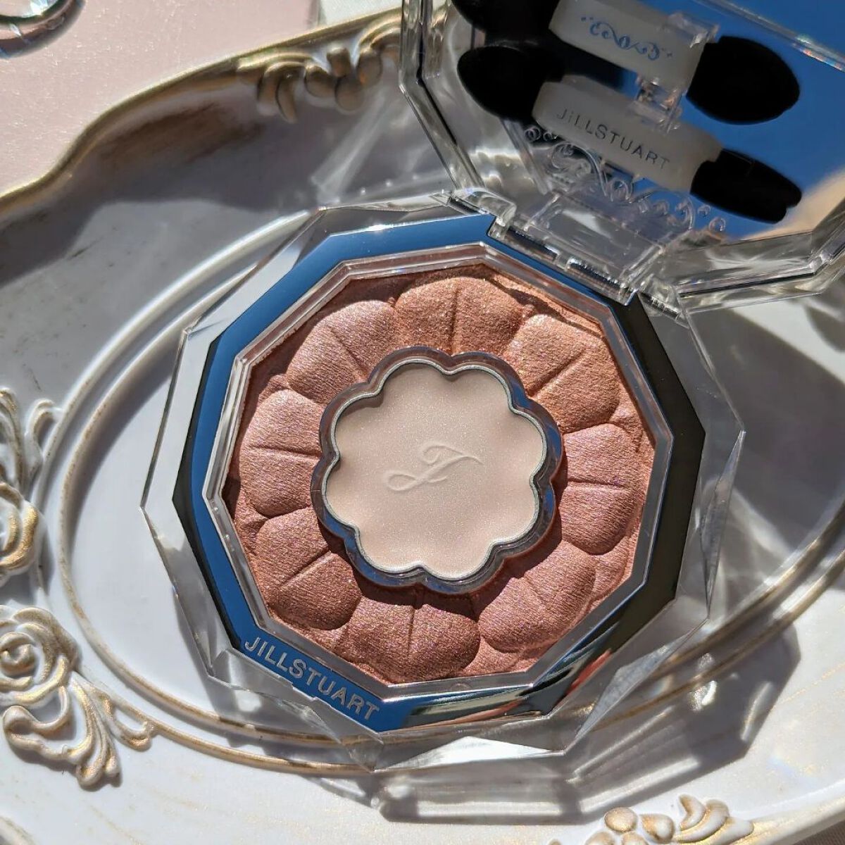 パステルシフォン ブラッシュ/JILL STUART/パウダーチークを使ったクチコミ（3枚目）