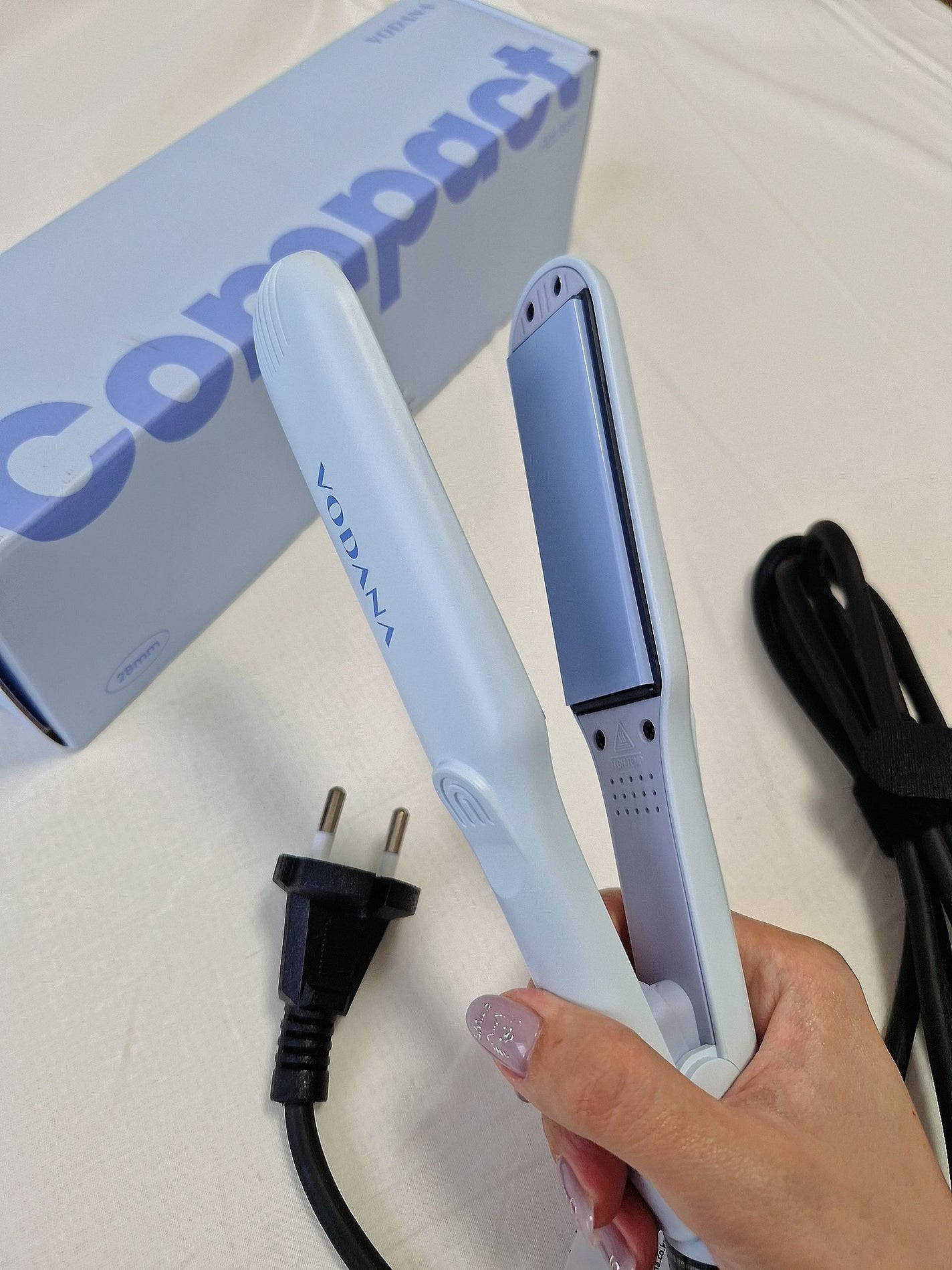 ソフトバーフラットアイロン 25mm/VODANA (ボダナ)/ストレートアイロンを使ったクチコミ(3枚目)