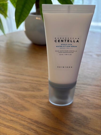 ヒアルーシカ ウォーターフィット サンセラム/SKIN1004/日焼け止めローションを使ったクチコミ(1枚目)