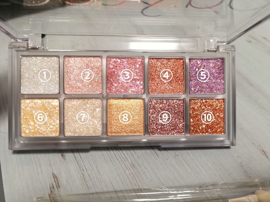 ベターザンパレット/rom&nd/アイシャドウパレットを使ったクチコミ(3枚目)