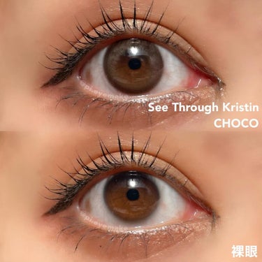 See Through Kristin/Hapa kristin/カラーコンタクトレンズを使ったクチコミ（2枚目）