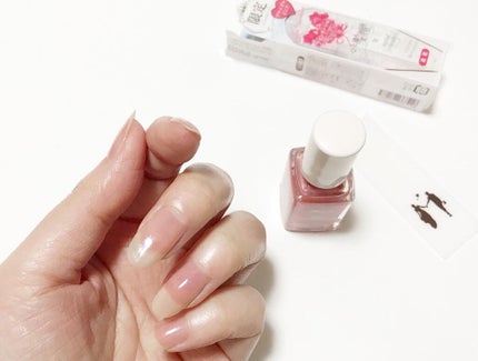 ネイルファンデーション/パラドゥ/マニキュアを使ったクチコミ(2枚目)