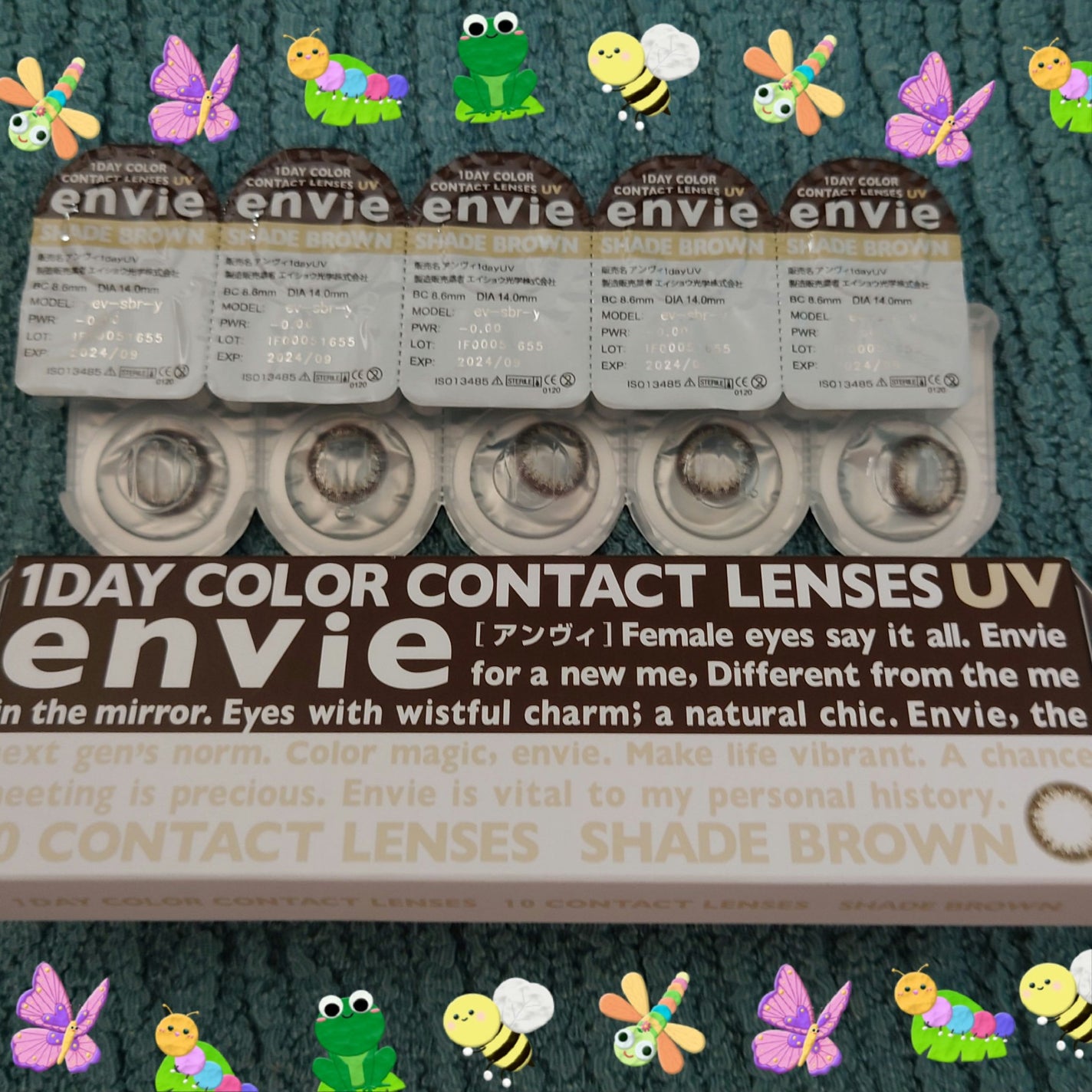 envie 1day/envie/ワンデー(1DAY)カラコンを使ったクチコミ(1枚目)