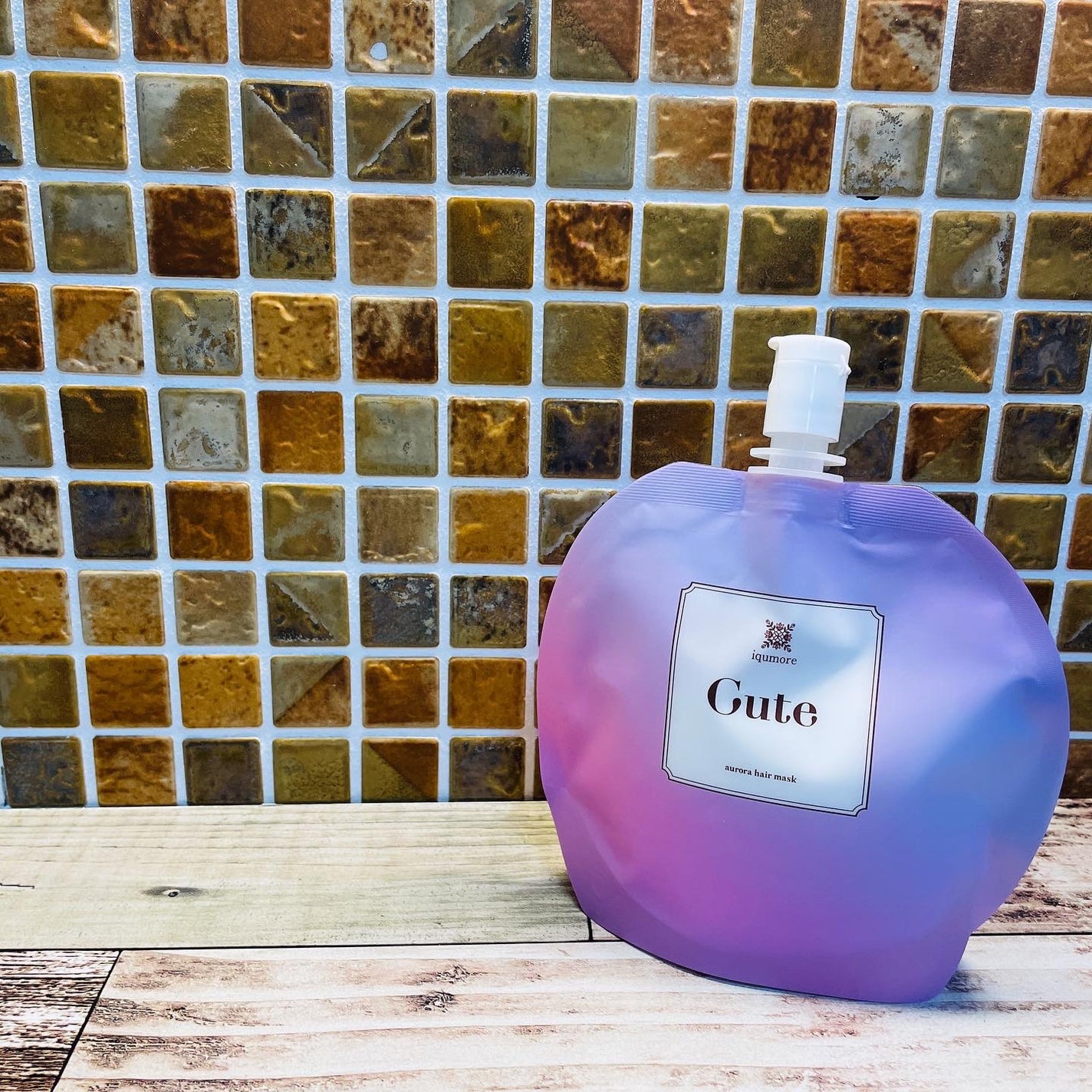 イクモアキュートオーロラヘアマスク/iqumore/ヘアマスク・ヘアパックを使ったクチコミ(2枚目)