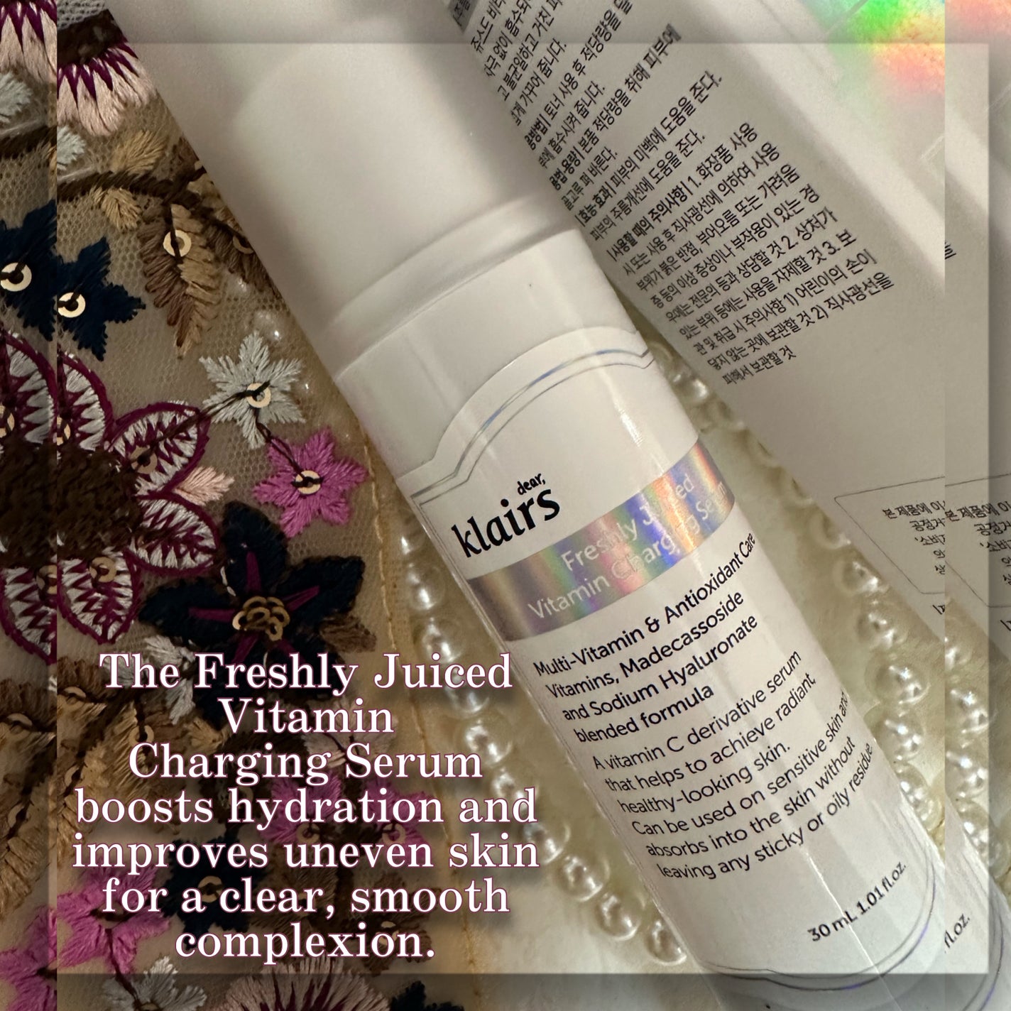 フレッシュリージュースドビタミンチャージングセラム(30ml)/Klairs/美容液を使ったクチコミ(2枚目)