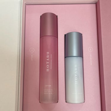  HOTARU PERSONALIZED LOTION／MOISTURIZER /HOTARU PERSONALIZED/スキンケアキットを使ったクチコミ（2枚目）