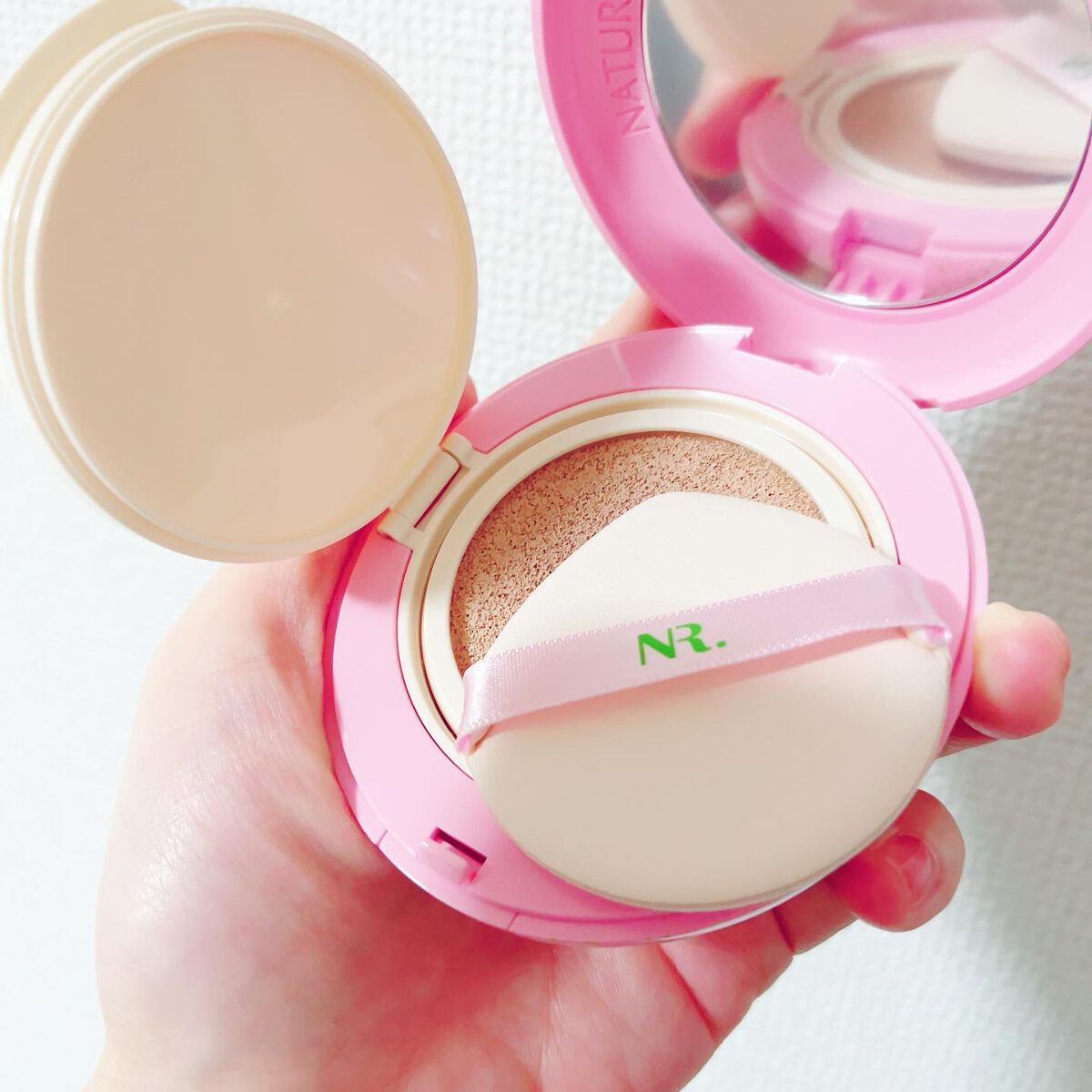 PROBIOエッセンスクッション/ネイチャーリパブリック/クッションファンデーションを使ったクチコミ（3枚目）