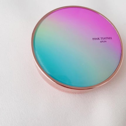 ピンクティーツリーカバークッション/APLIN/クッションファンデーションを使ったクチコミ(1枚目)