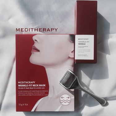 MEDITHERAPY リンクルフィットマスク+ニードルローラーのクチコミ「【メガ割期間のおうちエステ集その２！】
MEDITHERAPY
リンクルフィット1箱+ニー.....」（1枚目）