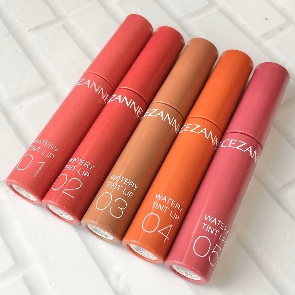ウォータリーティントリップ/CEZANNE/リップティントを使ったクチコミ(5枚目)