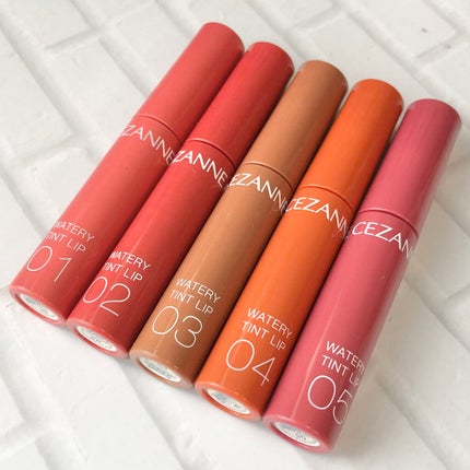 ウォータリーティントリップ/CEZANNE/リップティントを使ったクチコミ(5枚目)