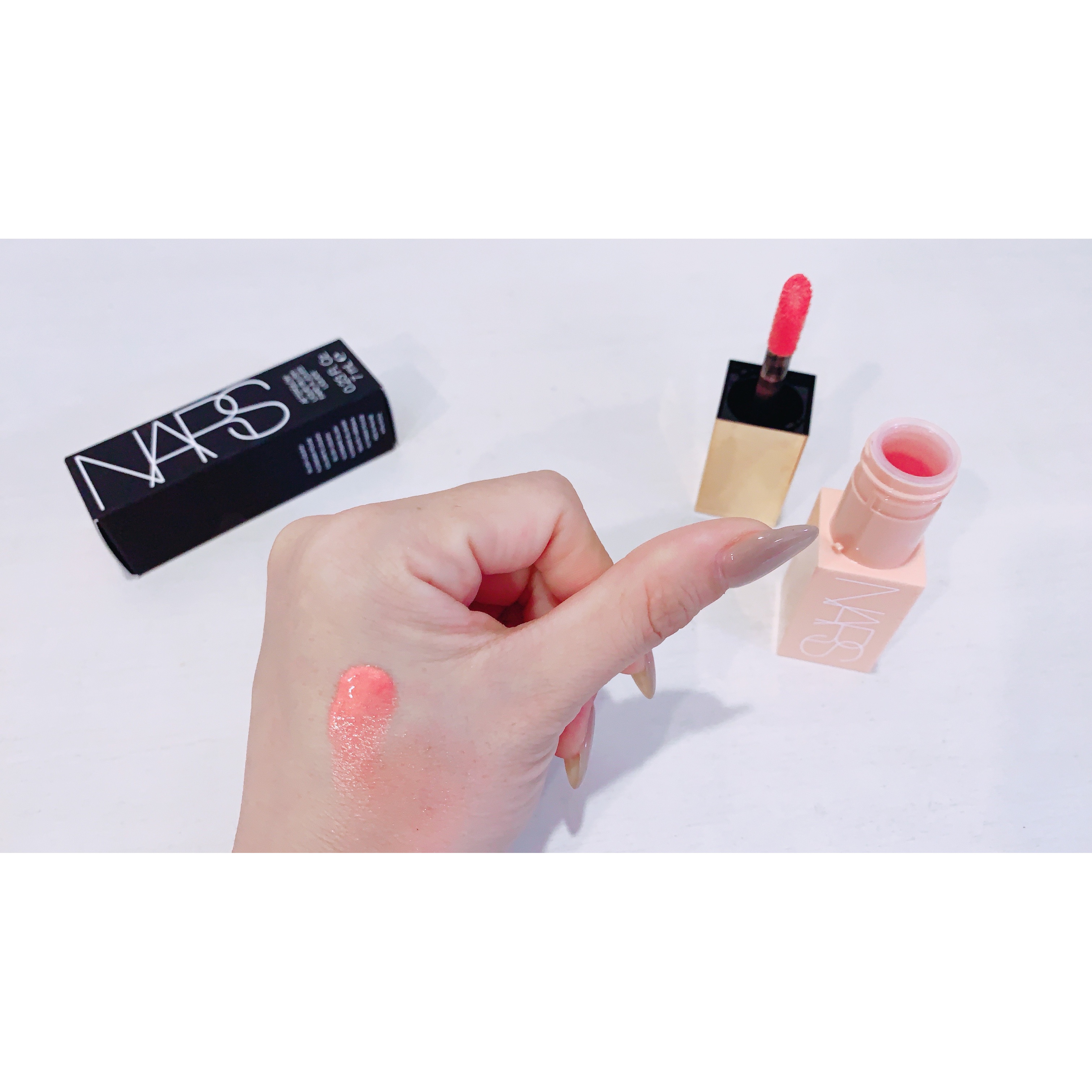 アフターグロー　センシュアルシャイン　リップスティック/NARS/口紅を使ったクチコミ（3枚目）