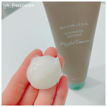 スカルプ＆ボディトリートメント プレイフルエッセンス/MAISON LEXIA/洗い流すヘアトリートメントを使ったクチコミ（2枚目）