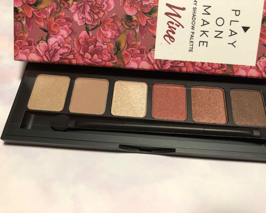 マイシャドウパレット/play on make/アイシャドウパレットを使ったクチコミ(2枚目)