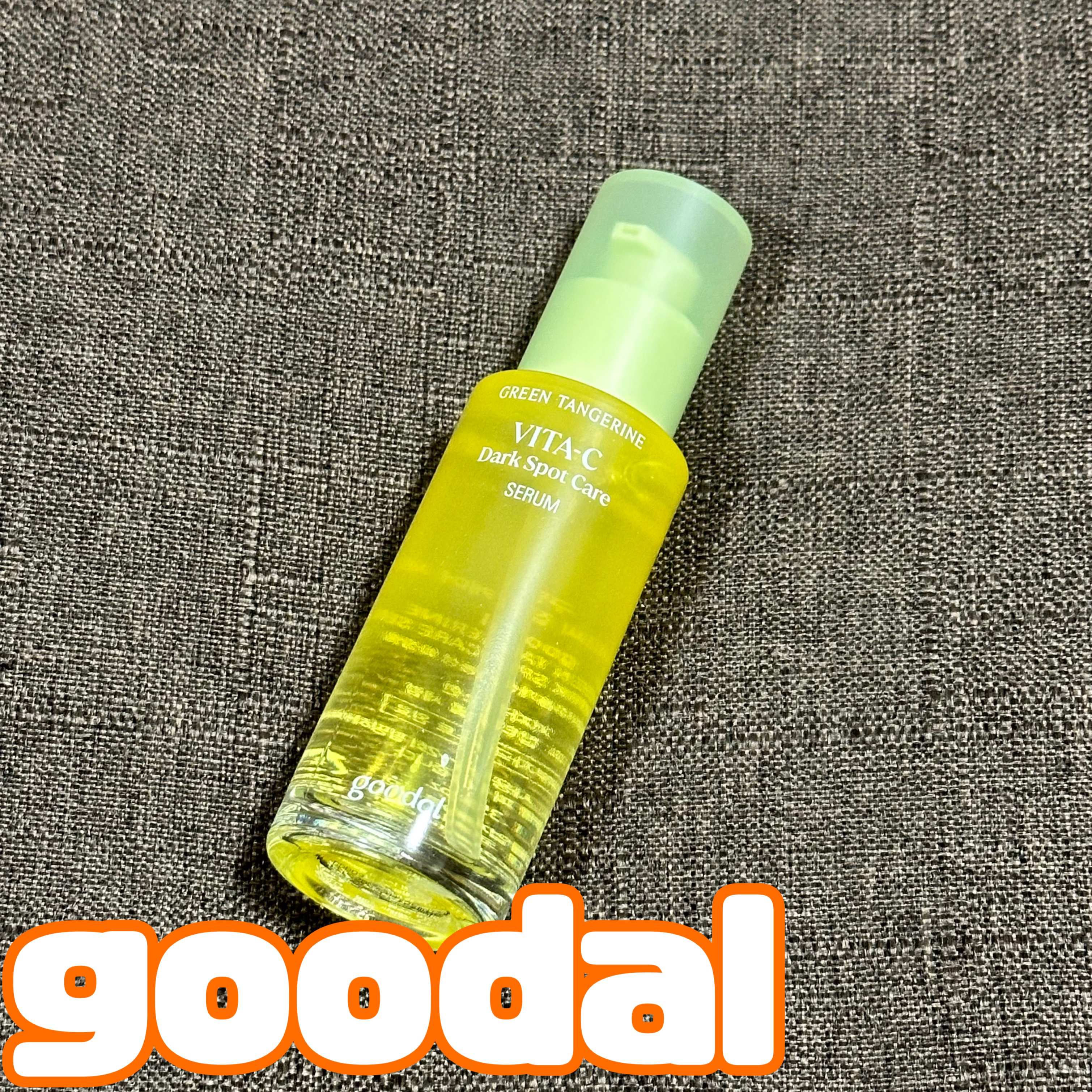 💄やっぱりいい！何本使ったかわからない美容液🍊💄


goodal
グリーンタンジェリン 
ビタC ダークスポットケアセラム


○商品説明○
1年間でたった4週間だけ収穫できる青みかんエキス70%と、ビタミンC誘導