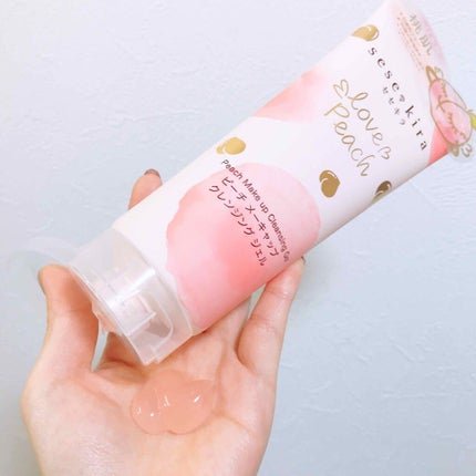 ピーチメーキャップクレンジングジェル/sesekira/クレンジングジェルを使ったクチコミ(2枚目)