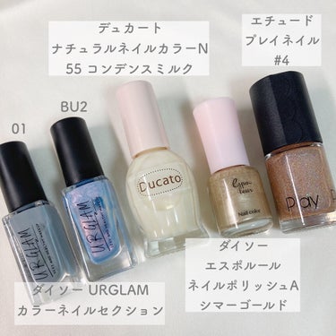 UR GLAM　COLOR NAIL SELECTION 01＜グロッシーカラー＞/U R GLAM/マニキュアを使ったクチコミ（2枚目）