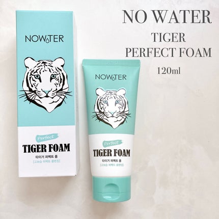 タイガーパーフェクトフォーム/NOWATER/洗顔フォームを使ったクチコミ(6枚目)