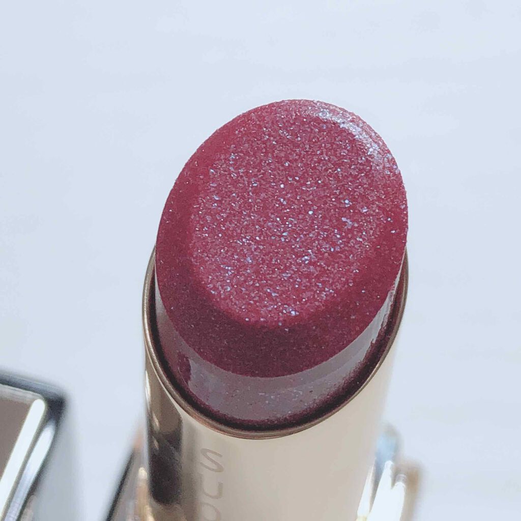 モイスチャー リッチ リップスティック 117 銀紫苑 -GINSHION (限定)/SUQQU/口紅を使ったクチコミ（2枚目）