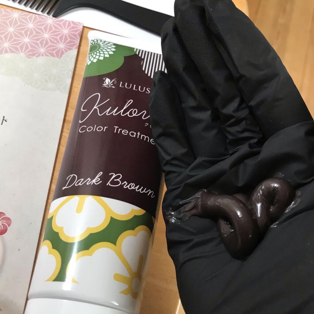 クロヴィア カラートリートメント/ルルシア/洗い流すヘアトリートメントを使ったクチコミ(1枚目)